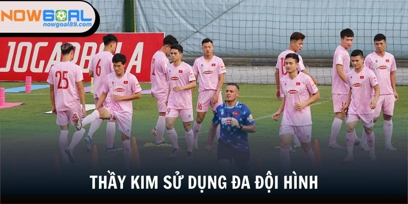 Những Nét Đặc Biệt Trong Chiến Thuật HLV Kim Sang-sik 1 Sơ đồ đa dạng trong chiến thuật HLV Kim Sang-sik