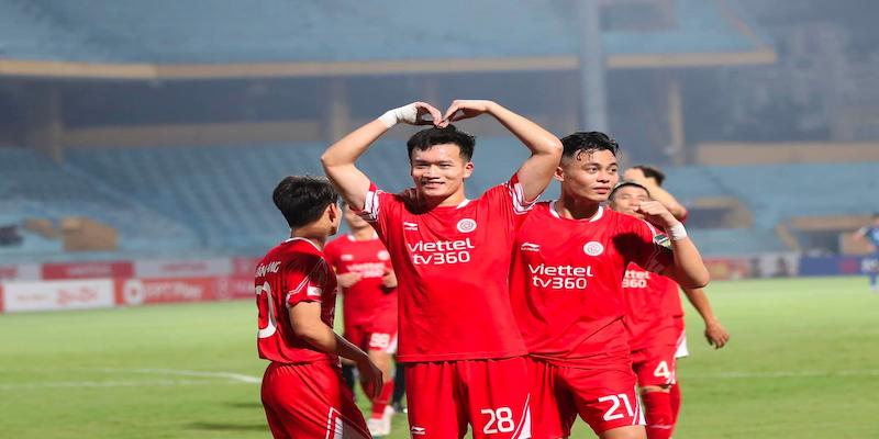 Hoàng Đức đã thi đấu đầy xuất sắc cho Viettel